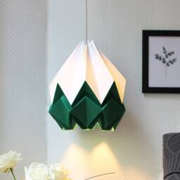 Lampshade For Living Room - Origami Pendant Light Handmade in Paper - thumbnail 2