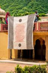 Reversible Cotton Quilt, Indian Hand Block Printed Bedspread, Soft Summer Blanket, All-Season Comforter