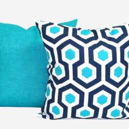 Outdoor Pillow Covers, Orange Yellow Covers For 20x20, 16x16, 18x18 Pillows, All Sizes - thumbnail 3
