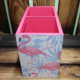 Utensil Box, Pen Flamingo - thumbnail 4