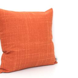 Burnt Orange Linen Look Pillow Covers - All Sizes Modern Print Throw Boho Pillow, Home Gifts For You - thumbnail 2