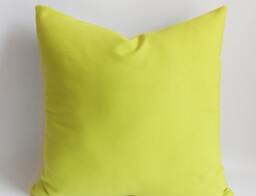Fresh Green Cotton Throw Pillow Cover 18x18 Decorative - thumbnail 1