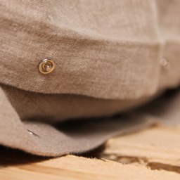 Natural Grey 100% Linen Duvet Cover Very Soft & With Snap Buttons, Custom Orders, King, Queen, Full, Single, Twin, Double Size - thumbnail 2