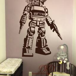 Nursery Wall Decals Boy Decor-Inspired By Transformers Style Vinyl Decal Sticker-Dk178 - thumbnail 3