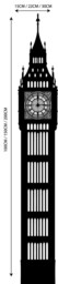 Big Ben Wall Decal London Sticker United Kingdom England Decor - thumbnail 2