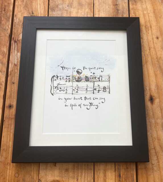 Framed Print From Always Remember - The Boy Mole Fox, Horse & The Storm By Charlie Mackesy