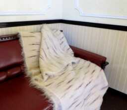 Handmade Wool Blanket King Bedspread, Scandinavian Woven Decor