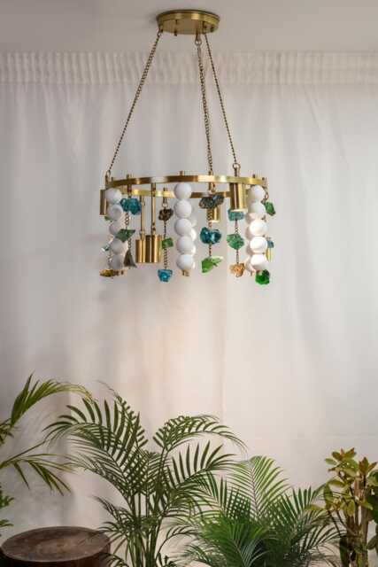 Beads & Stones Center Lamp - image 1