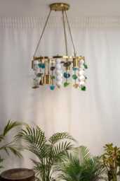 Beads & Stones Center Lamp