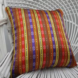 Designer Pillows, Throw Pillow, Kilim Pillow Cover, Striped Case, Organic Aztec Bedding 1 - thumbnail 3