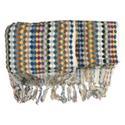 Colorful Cotton Towel Gift For Him Hand Loom Turkish Thick Luxury Fluffy Kitchen Her Beach - thumbnail 2