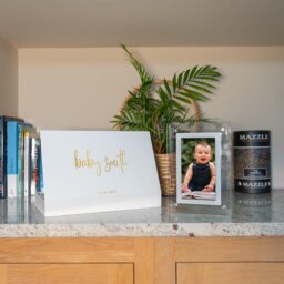 New Baby Digital Photo Frame With Personalised Gift Box, Newborn Gift, Family Present, Memories, Video Frame, Display - thumbnail 1