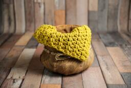 Chunky Citron Yellow Baby Blanket Newborn Photography Prop