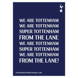 Tottenham Hotspur Print - From The Lane Song Poster Wall Art - thumbnail 3