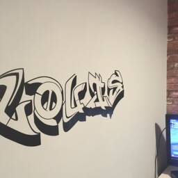 Personalised Graffiti Wall Art Sticker, Decal, Name Decal For Wall, Gift Boys - thumbnail 2