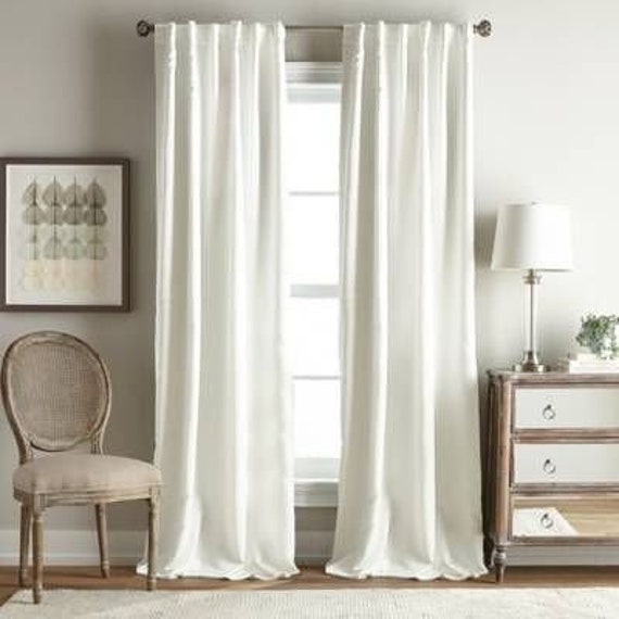 Belgian Linen Curtains, Drapes, Multiple Colors, Custom Size, Luxury Curtains Without Luxury Price - image 1