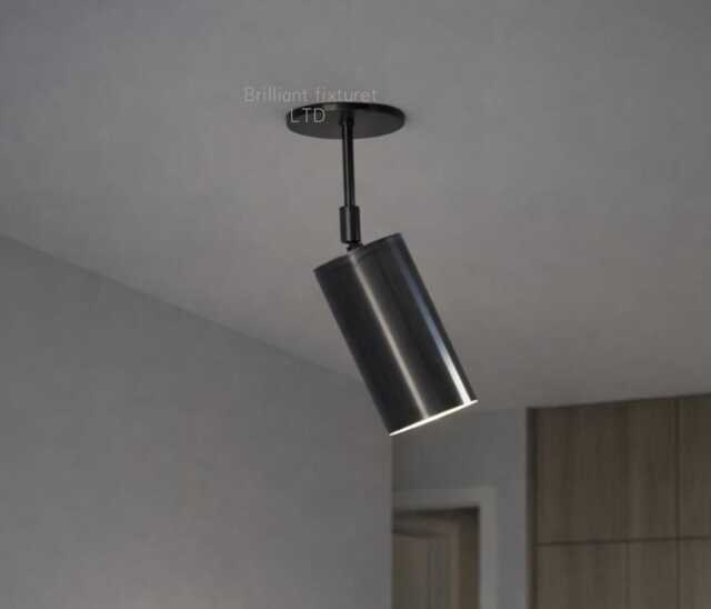 Adjustable Angle Ceiling Spot Light, Modern Spotlight, Brass Spot, Light - image 1