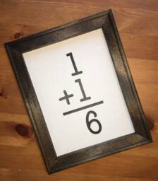 Family Flashcard Sign, Addition Gallery Wall, Canvas Rustic Farmhouse Decor, Housewarming, Wall Art, Sign Gift - thumbnail 1