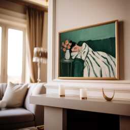 Cozy Girl Wall Art Print - Woman Sleeping Poster Calm Green Aesthetic Decor Minimalist Bedroom Modern Lounge Illustration - thumbnail 2