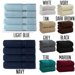 Embroidered Logo Towel, 100% Cotton, Custom Corporate Gift, Important - Must Purchase 1 Embroidery Image File Fee Plus Your Towels - thumbnail 2