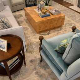 Hand Knotted Oushak Area Rug Beige Green Wool Rug, Neutral Fine Woolstyle, Custom Sizes - thumbnail 4