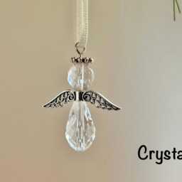 Glass Angel Ornament Keepsake Gift - thumbnail 4