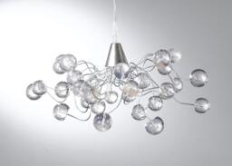 Ceiling Light With Clear Transparent Bubbles For Girls Or Boy Bedroom - thumbnail 1