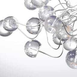 Ceiling Light With Clear Transparent Bubbles For Girls Or Boy Bedroom - thumbnail 2