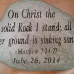 Engraved Scripture Stones, Personalized Garden Stone, Psalms, Family Stone, Address Stones, Engraved Name, Personalized Gifts, Engraved Gift - thumbnail 2