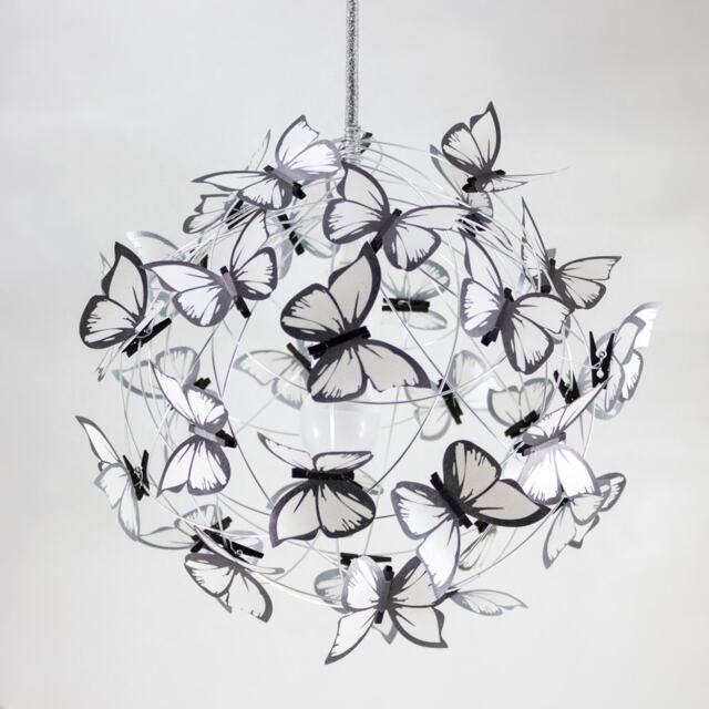 Butterfly Shadow Lamp Montessori Style Decor - image 1