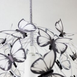Butterfly Shadow Lamp Montessori Style Decor - thumbnail 2