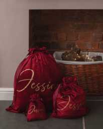 Personalised Santa Sacks, Stockings For Christmas, Gift Bags, Christmas Eve Box Idea, Custom Xmas Gift, Bags, Sacks