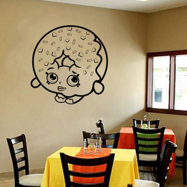 Donut Wall Decal Removable Vinyl Sticker T985 - image 1