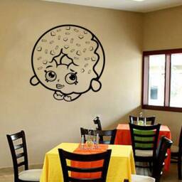 Donut Wall Decal Removable Vinyl Sticker T985 - thumbnail 1