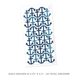 Anchor Toss - Fabric Wall Decal Sag Harbor Mej - thumbnail 2