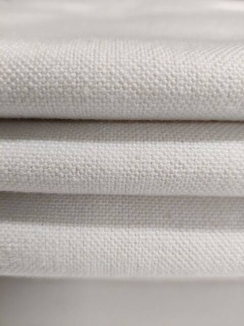 Cream Cotton Roman Blind Sample, Heavy Cotton, Made To Measure - image 1