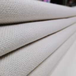 Cream Cotton Roman Blind Sample, Heavy Cotton, Made To Measure - thumbnail 2