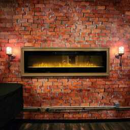 Industrial Wall Torch Sconce - Rustic Cage Light With Glass Enclosure Medieval Inspired - thumbnail 4