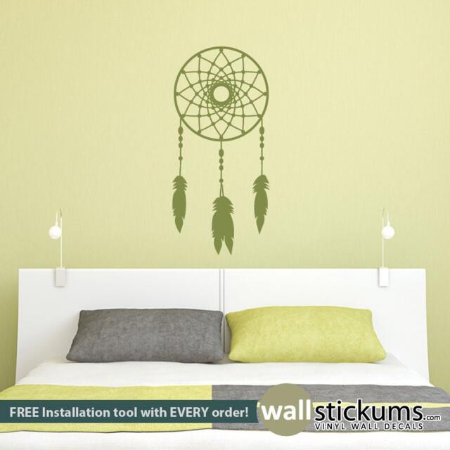 Dream Catcher Vinyl Wall Decal - Bedroom Decor - image 1