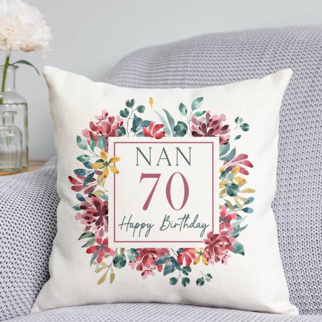70Th Birthday Cushion - image 1