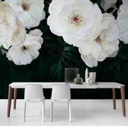 Vintage Floral Wall Mural European Oil Painting Style - thumbnail 3