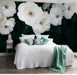 Vintage Floral Wall Mural European Oil Painting Style - thumbnail 1