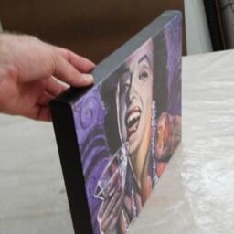 Marilyn Noir Stretched Or Rolled Canvas Reproductions - thumbnail 3