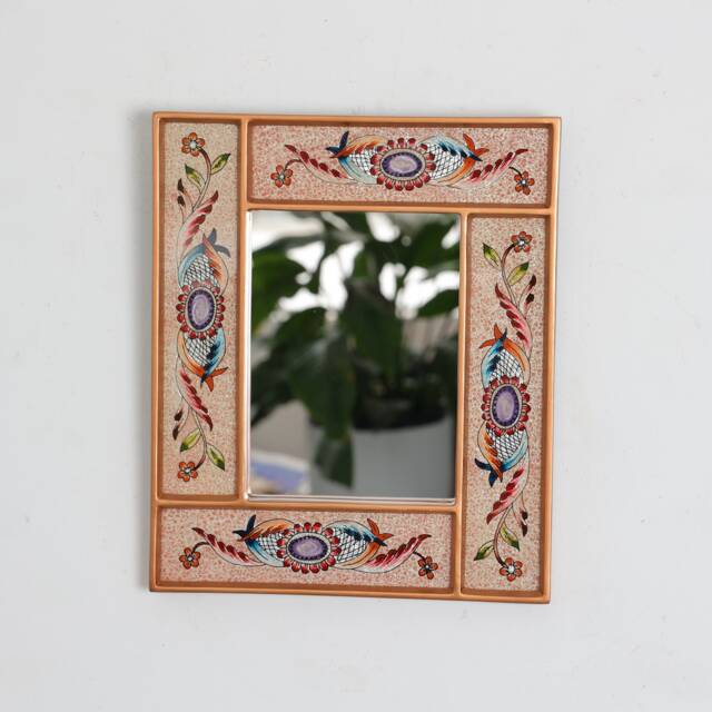 "Peruvian Mirrors ""Melon Colonial" - image 1
