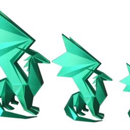 Crystal Dragon Statue - thumbnail 2