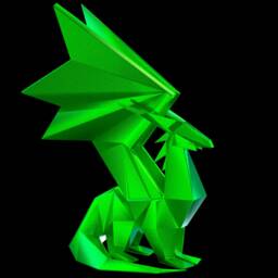 Crystal Dragon Statue - thumbnail 4
