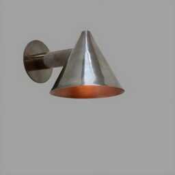 Antique Brass Cone Wall Sconce Mid-Century Modern Light Fixture Sputnik Lamp Bedroom - thumbnail 1