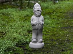 Concrete Policeman Garden Statue Garden Policeman Decor Unique Lawn Ornament Cement Officer Sculpture Whimsical Yard Art Outdoor - thumbnail 1