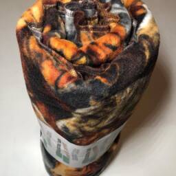 Zoofleece Horse Animal Horses Equestrian Majestic Fleece Brown Blanket Mare Quilt Throw Comfortable 50x60 - thumbnail 4