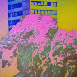 A3 Risograph Print Of A Colorful City Collage 02 - thumbnail 3